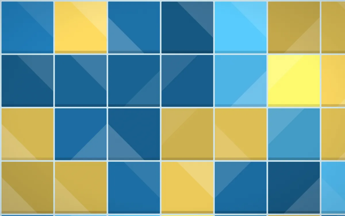 Capri Blue Grand Zellige — colourful blue zellige background