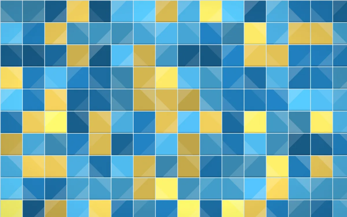 Capri Blue Petite Zellige — colourful blue zellige background