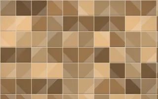 Chai Cream Zellige — colourful orange, brown and beige zellige background