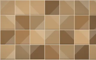 Chai Cream Grand Zellige — colourful orange, brown and beige zellige background