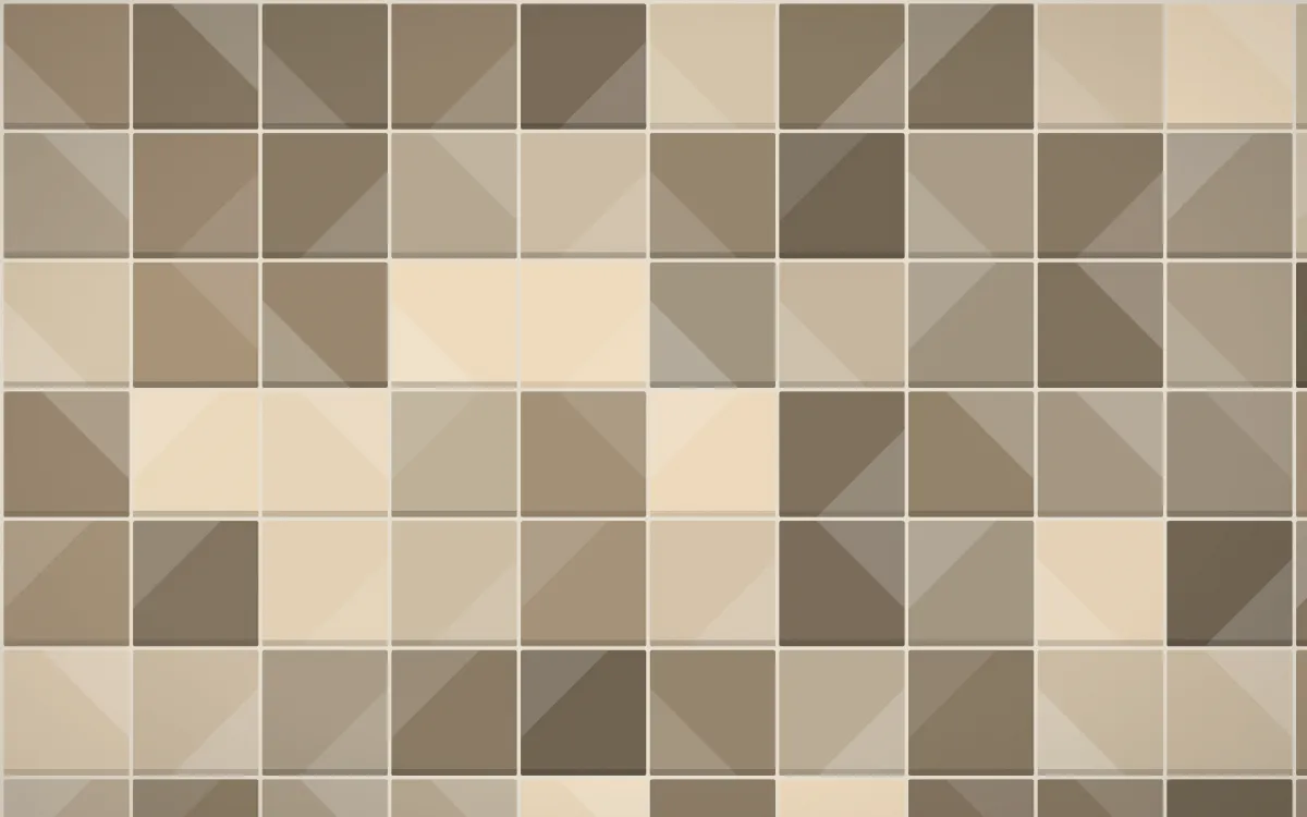 Copenhagen Hygge Zellige — colourful orange and beige zellige background