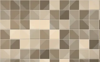 Copenhagen Hygge Zellige — colourful orange and beige zellige background