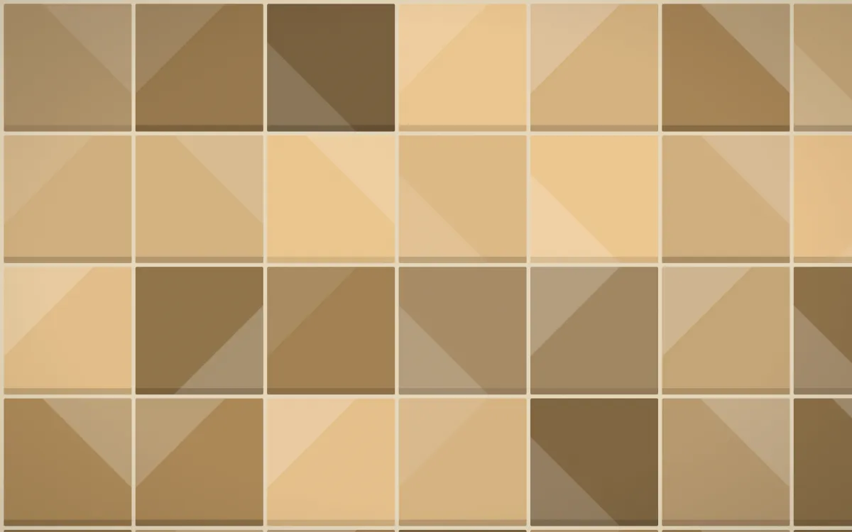 Cotswold Stone Grand Zellige — colourful orange and beige zellige background