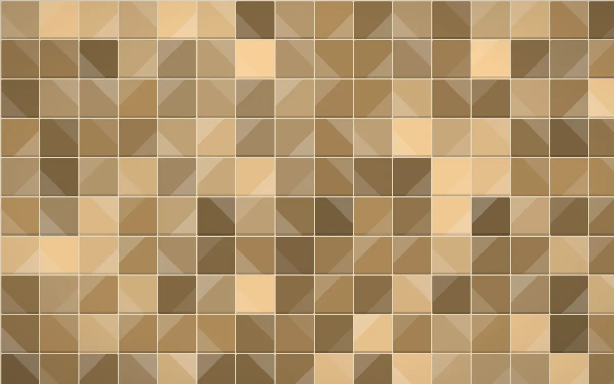 Cotswold Stone Petite Zellige — colourful orange and beige zellige background