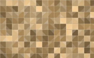 Cotswold Stone Petite Zellige — colourful orange and beige zellige background