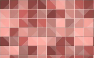 Damascus Rose Zellige — colourful red zellige background
