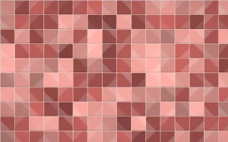 Damascus Rose Petite Zellige — colourful red zellige background