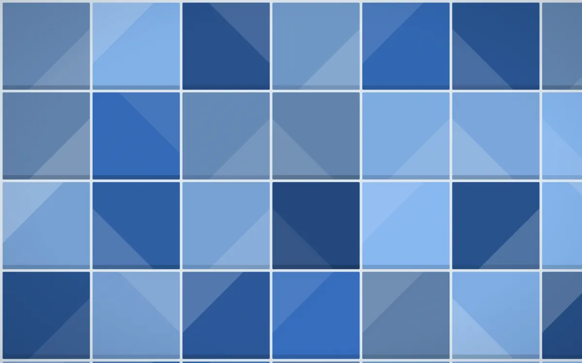 Delft Blue Grand Zellige — colourful blue zellige background