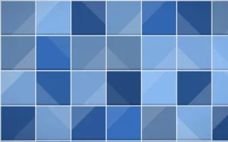 Delft Blue Grand Zellige — colourful blue zellige background