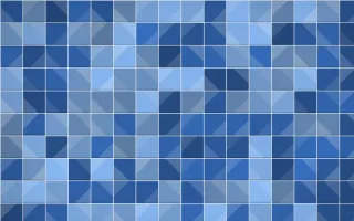Delft Blue Petite Zellige — colourful blue zellige background