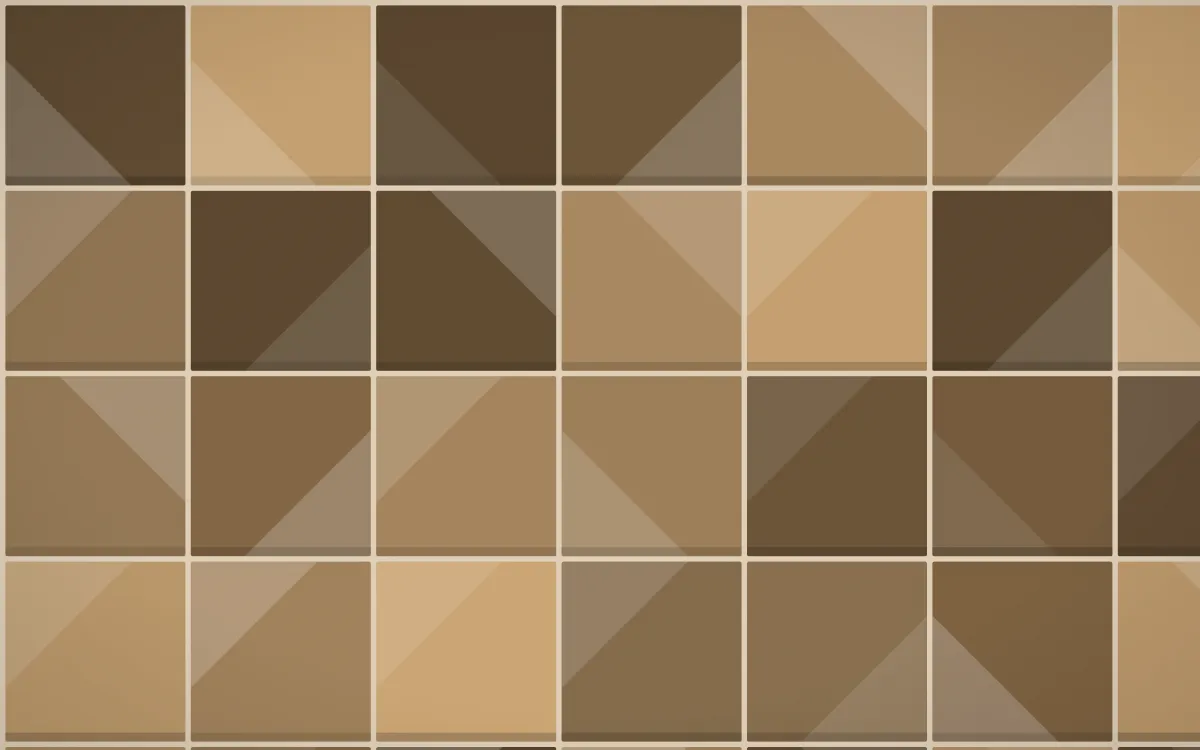 Desert Oud Grand Zellige — dark orange, brown and beige zellige background