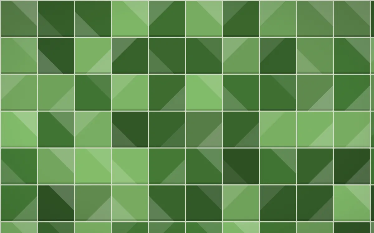Emerald Isle Zellige — dark green zellige background