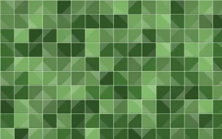 Emerald Isle Petite Zellige — dark green zellige background