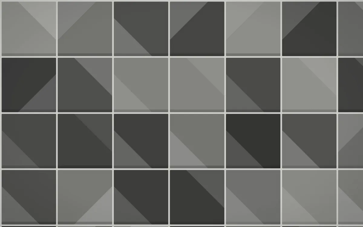 Edo Charcoal Grand Zellige — dark grey zellige background