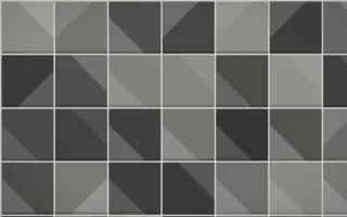 Edo Charcoal Grand Zellige — dark grey zellige background