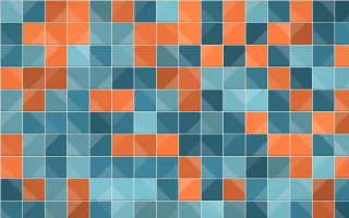 Park Mosaic Petite Zellige — colourful teal, blue and white zellige background