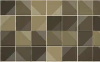 Highland Peat Grand Zellige — dark yellow, brown and beige zellige background