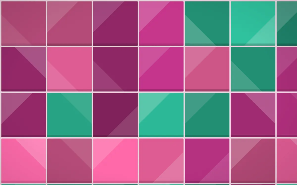 Holi Splash Grand Zellige — colourful pink zellige background