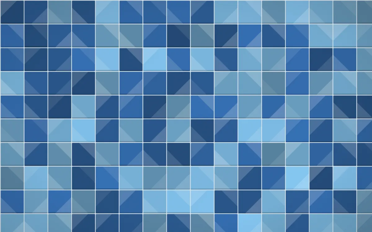 Iznik Blue Petite Zellige — colourful blue zellige background