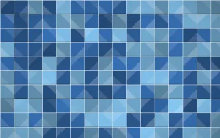 Iznik Blue Petite Zellige — colourful blue zellige background