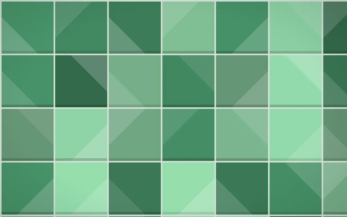 Jade Dynasty Grand Zellige — colourful green zellige background