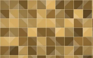 Java Heritage Zellige — colourful gold, brown and beige zellige background