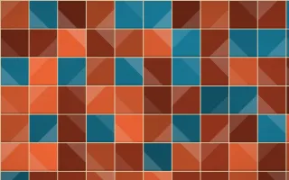 Lagos Wax Zellige — colourful orange, brown and beige zellige background