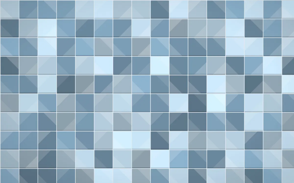 Lapland Snow Petite Zellige — colourful blue zellige background