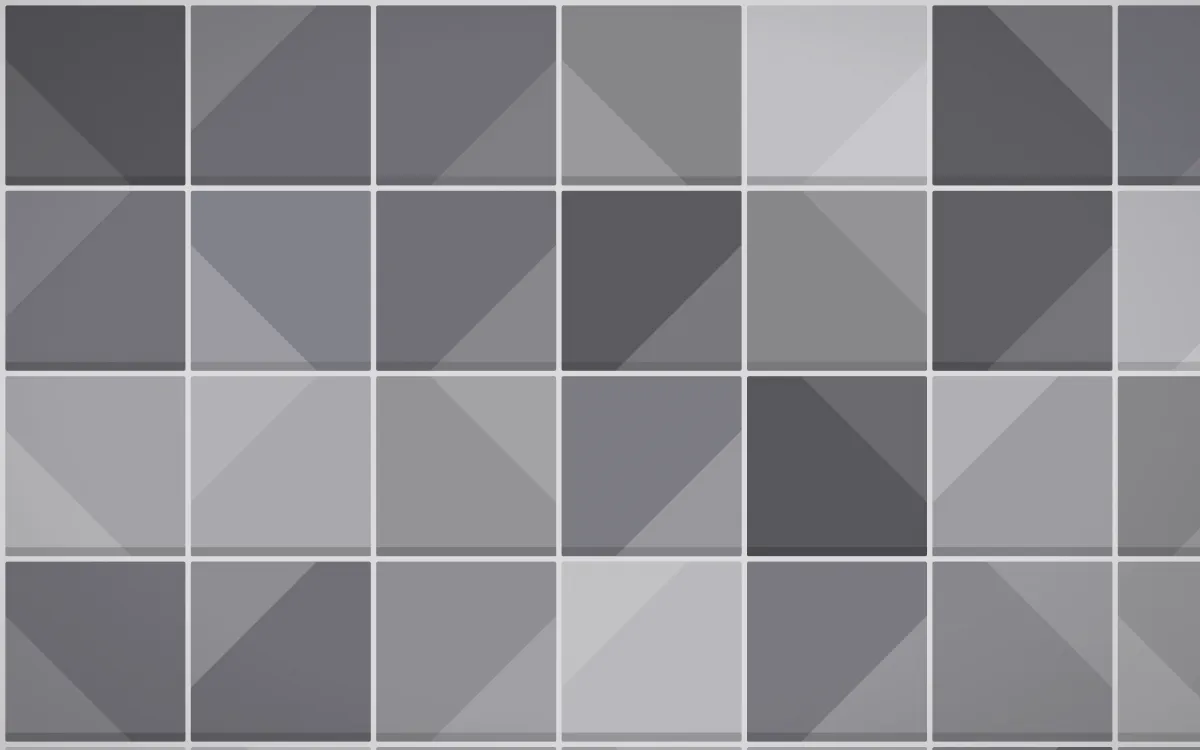 London Fog Grand Zellige — colourful grey zellige background