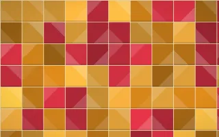 Marigold Temple Zellige — colourful orange and beige zellige background