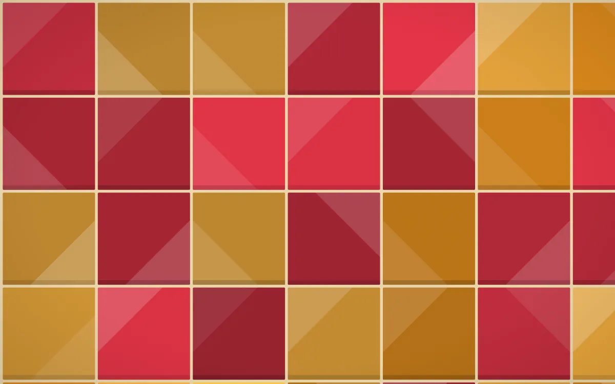 Marigold Temple Grand Zellige — colourful orange and beige zellige background