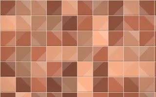Marrakech Rose Zellige — colourful orange and beige zellige background