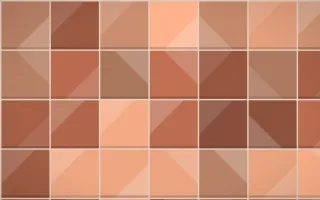 Marrakech Rose Grand Zellige — colourful orange and beige zellige background