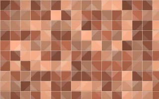 Marrakech Rose Petite Zellige — colourful orange and beige zellige background
