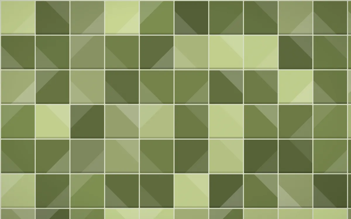 Matcha House Zellige — colourful green zellige background