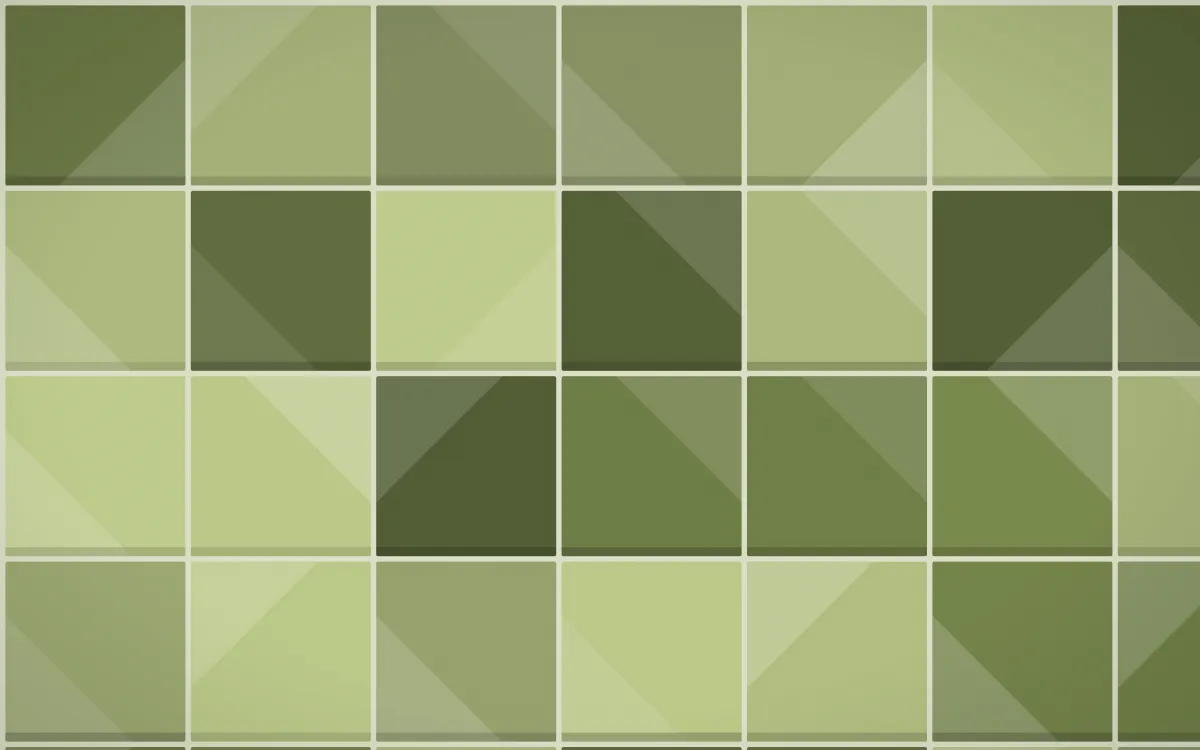 Matcha House Grand Zellige — colourful green zellige background