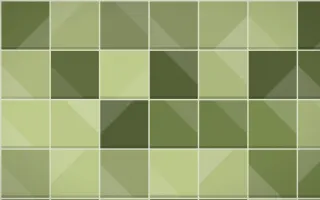Matcha House Grand Zellige — colourful green zellige background