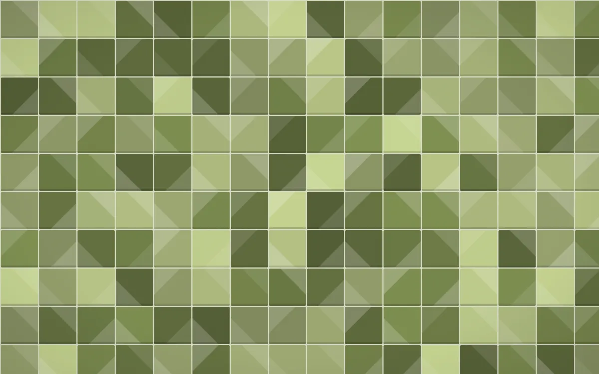 Matcha House Petite Zellige — colourful green zellige background