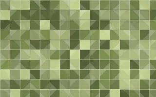 Matcha House Petite Zellige — colourful green zellige background