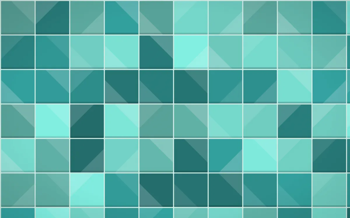Miami Deco Zellige — colourful teal zellige background