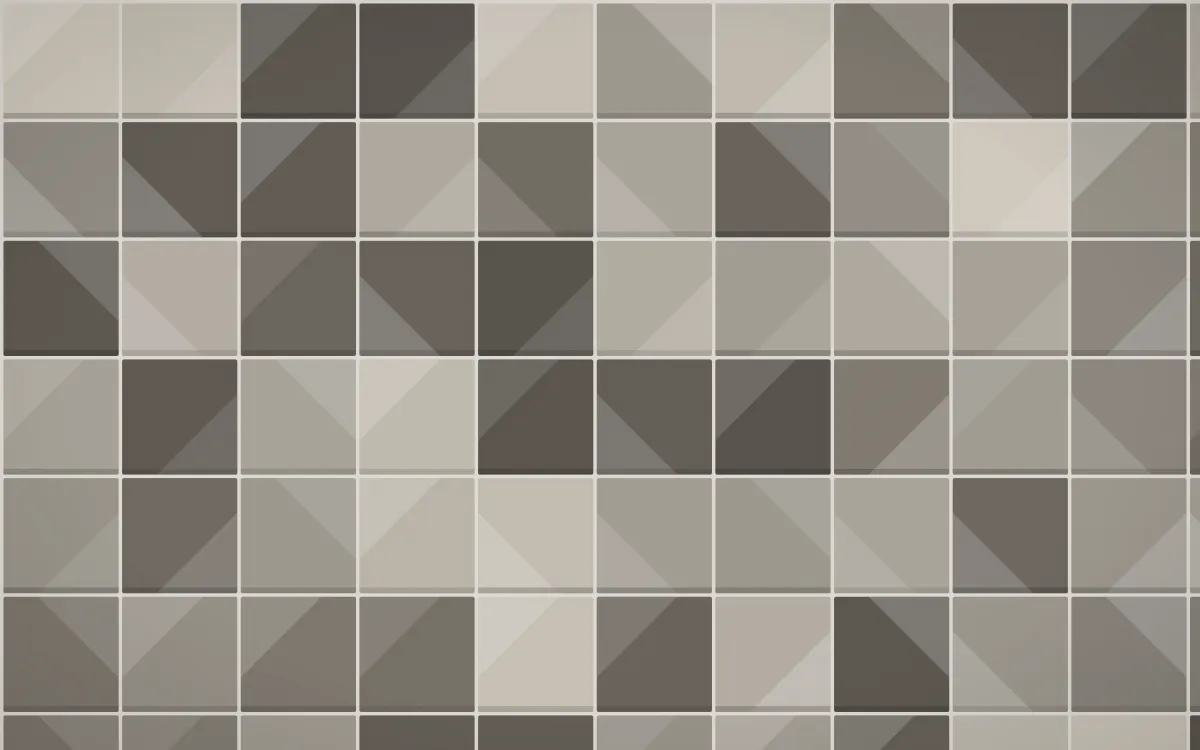 Milano Stone Zellige — colourful orange and grey zellige background