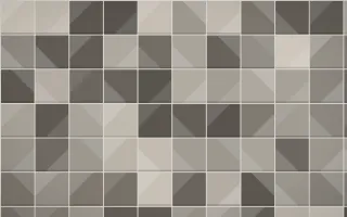 Milano Stone Zellige — colourful orange and grey zellige background