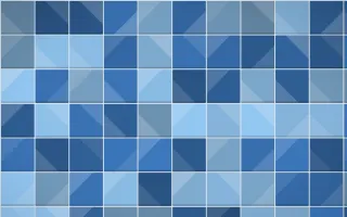 Ming Porcelain Zellige — colourful blue zellige background