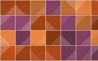 Momiji Maple Grand Zellige — colourful orange, brown and beige zellige background