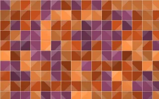 Momiji Maple Petite Zellige — colourful orange, brown and beige zellige background