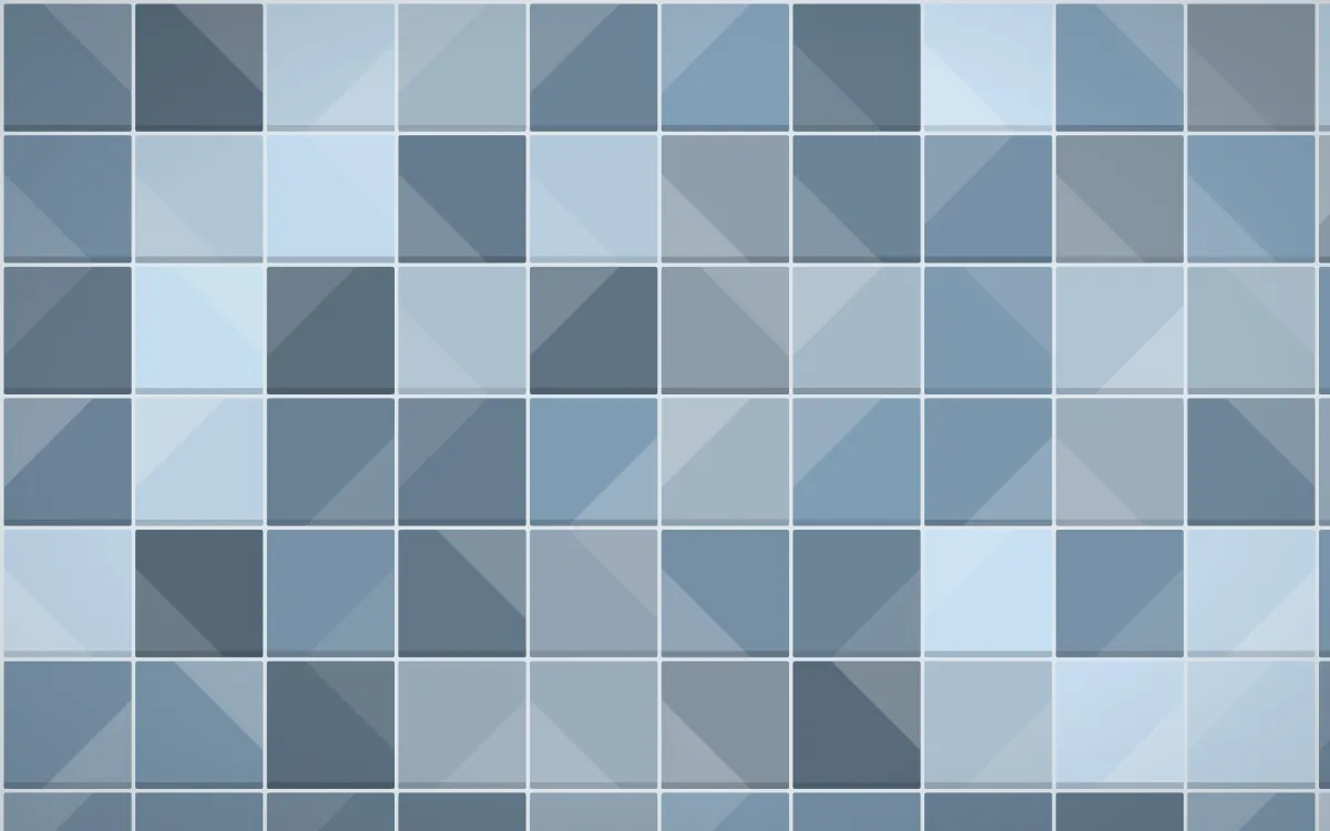 Montréal Hiver Zellige — colourful blue and white zellige background