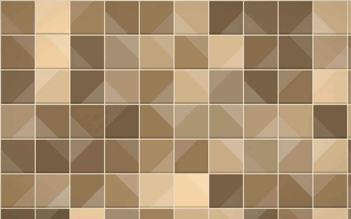 Pampas Cream Zellige — colourful orange and beige zellige background