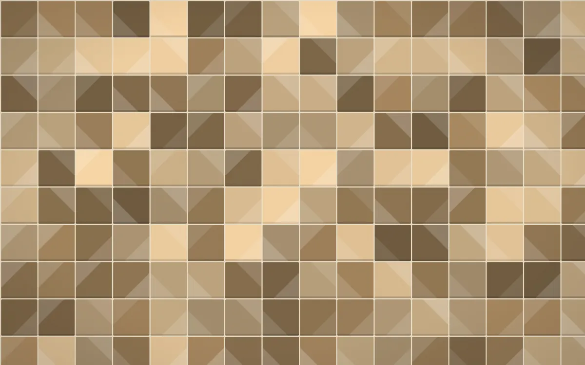 Pampas Cream Petite Zellige — colourful orange and beige zellige background