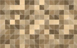 Pampas Cream Petite Zellige — colourful orange and beige zellige background