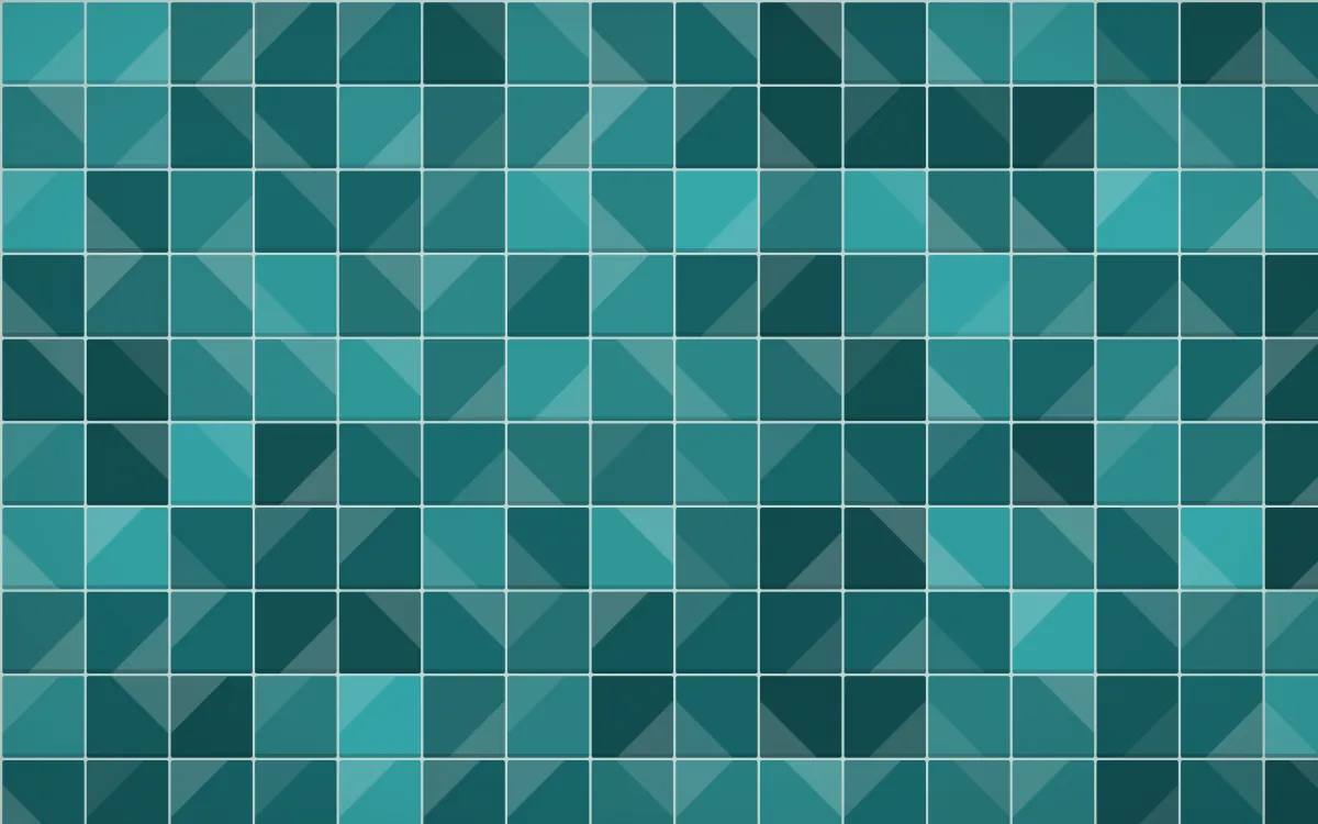 Peacock Court Petite Zellige — dark teal zellige background